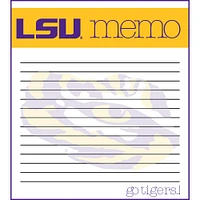 LSU Small Memo Pad 2-Pack