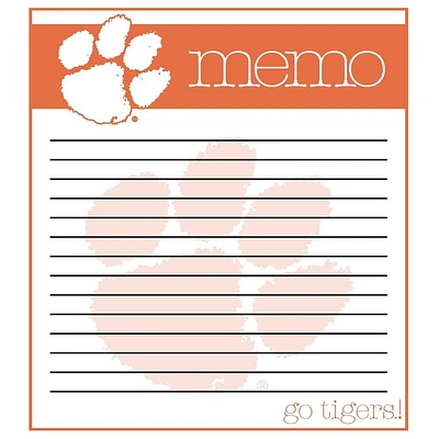 Clemson Small Memo Pad 2-Pack