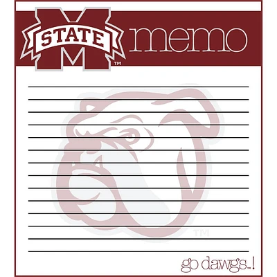 Mississippi State Small Memo Pad 2-Pack