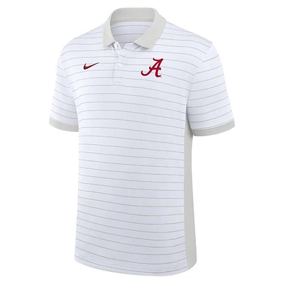 Alabama Nike Dri-Fit Victory Stripe Polo