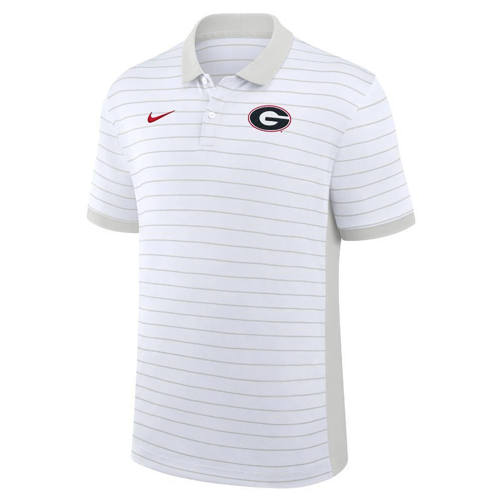 Georgia Nike Dri-Fit Victory Stripe Polo