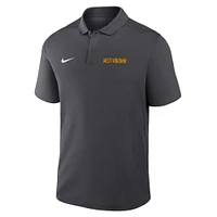 West Virginia Nike Dri-Fit Victory Wordmark Polo