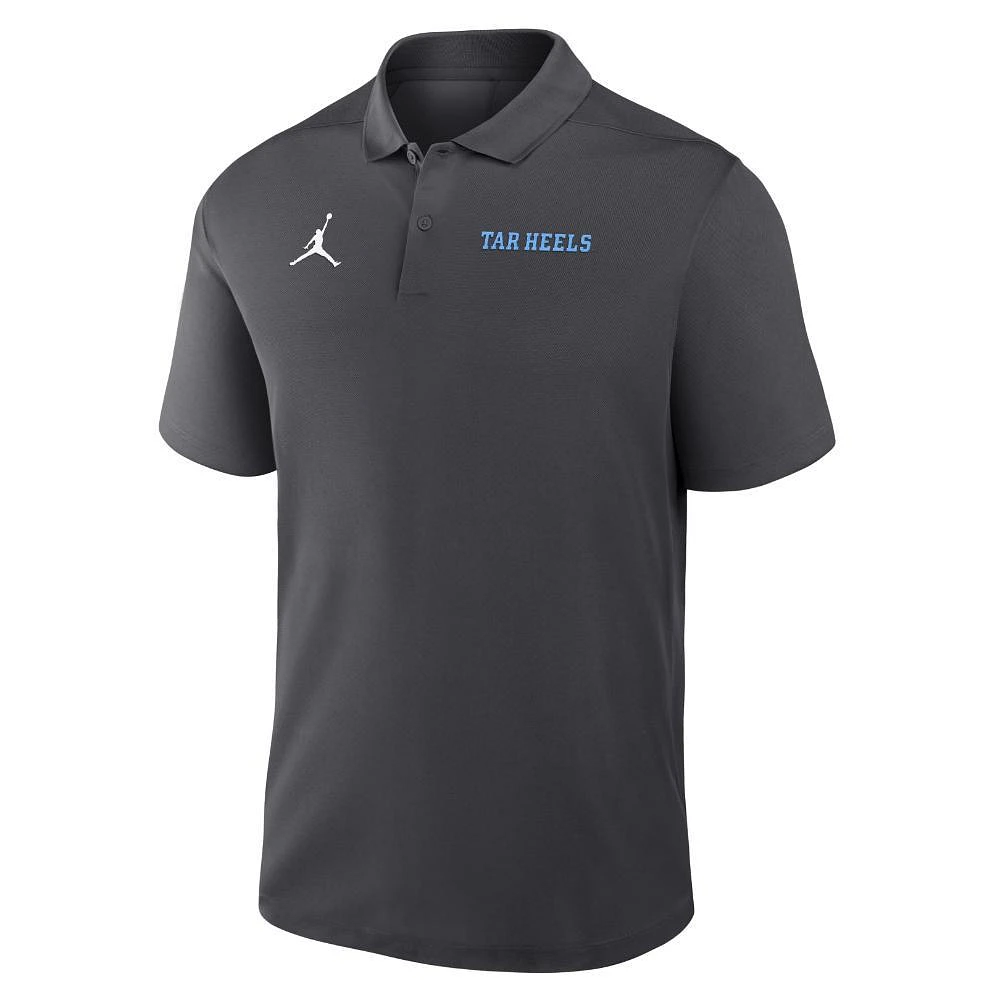 UNC Jordan Brand Dri-Fit Victory Wordmark Polo