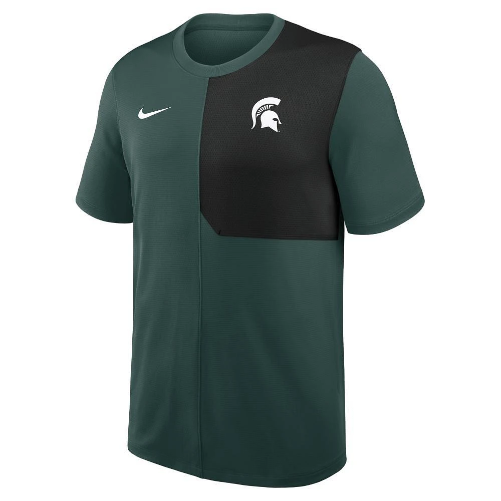 Michigan State Nike Dri-Fit UV Coach Top