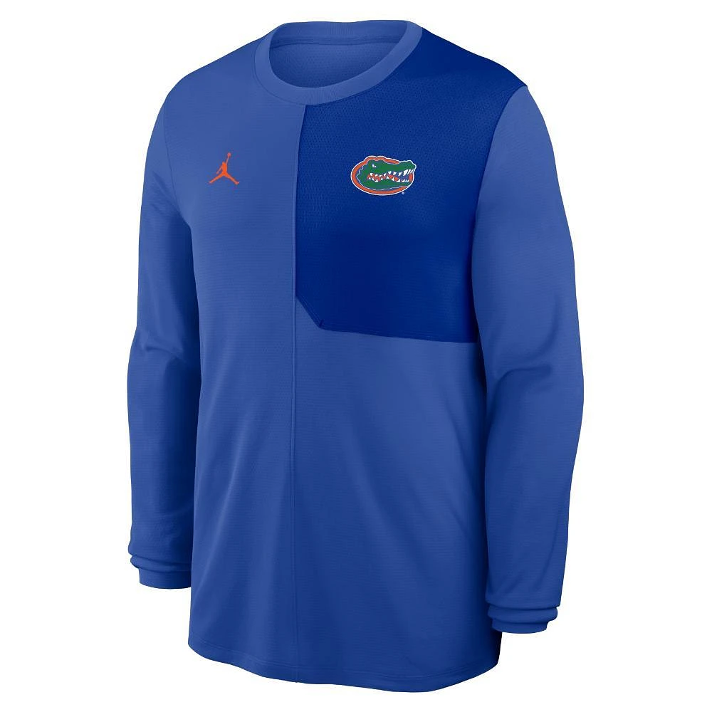 Florida Jordan Brand Dri-Fit UV Coach Long Sleeve Top