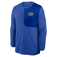 Florida Jordan Brand Dri-Fit UV Coach Long Sleeve Top