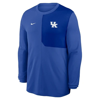 Kentucky Nike Dri-Fit UV Coach Long Sleeve Top