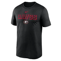 Georgia Nike Dri-Fit Legend Sideline Tee