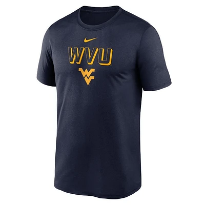 West Virginia Nike Dri-Fit Legend Sideline Tee