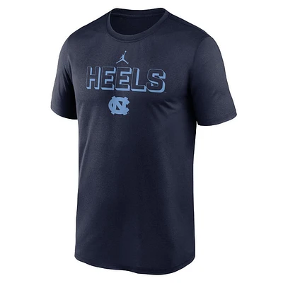 UNC Jordan Brand Dri-Fit Legend Sideline Tee
