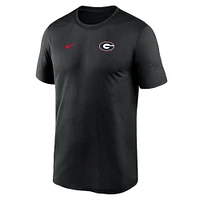 Georgia Nike Dri-Fit Legend Small Logo Tee