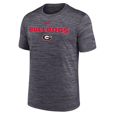 Georgia Nike Dri-Fit Velocity Sideline Tee