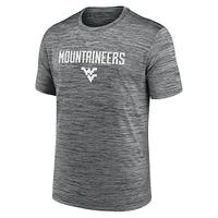 West Virginia Nike Dri-Fit Velocity Sideline Tee