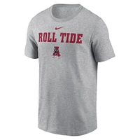 Alabama Nike Dri-Fit Cotton Sideline Team Issue Tee