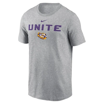 LSU Nike Dri-Fit Cotton Sideline Team Issue Tee