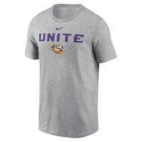 LSU Nike Dri-Fit Cotton Sideline Team Issue Tee