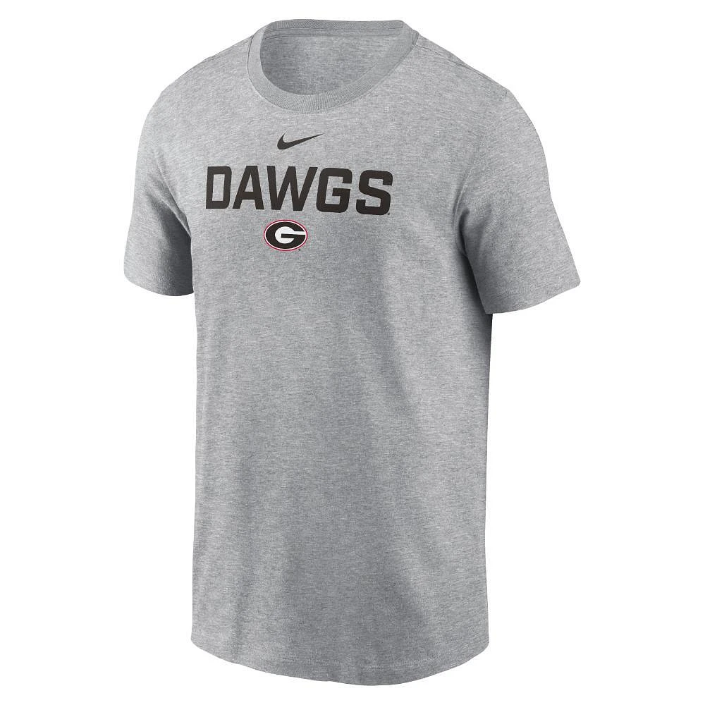 Georgia Nike Dri-Fit Cotton Sideline Team Issue Tee