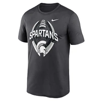 Michigan State Nike Dri-Fit Legend Football Icon Tee