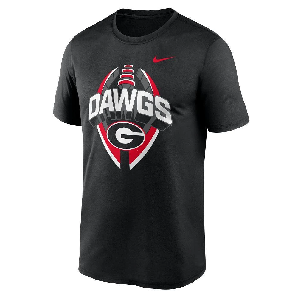 Georgia Nike Dri-Fit Legend Football Icon Tee