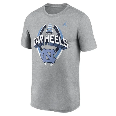 UNC Jordan Brand Dri-Fit Legend Football Icon Tee