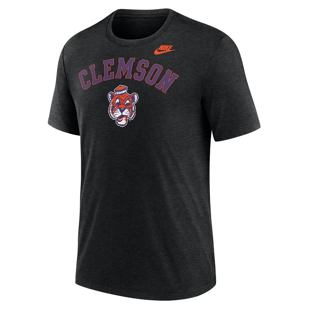 Clemson Nike Legacy Arch Triblend Tee