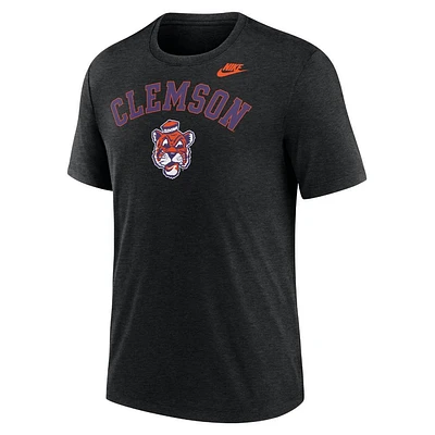 Clemson Nike Legacy Arch Triblend Tee
