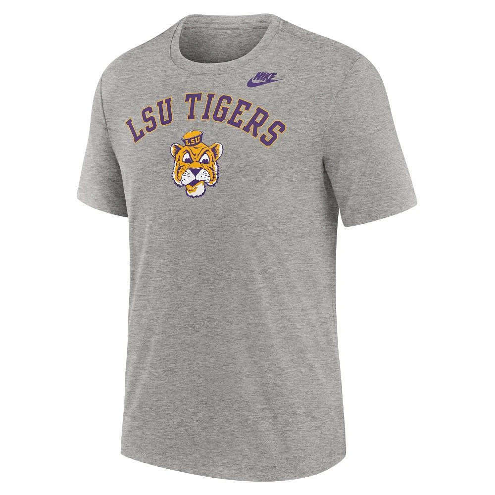 LSU Nike Legacy Arch Triblend Tee