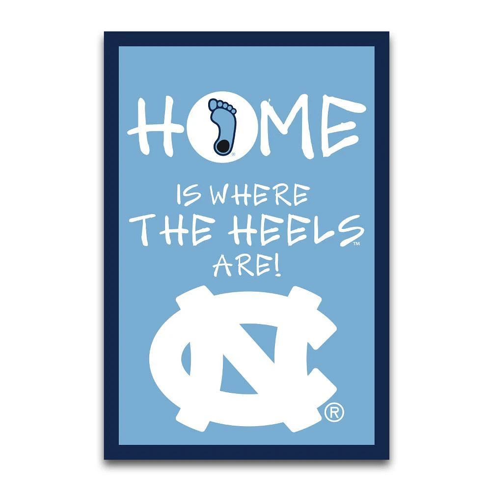 UNC Magnolia Lane 12X18 Inch Home Is Where Garden Flag