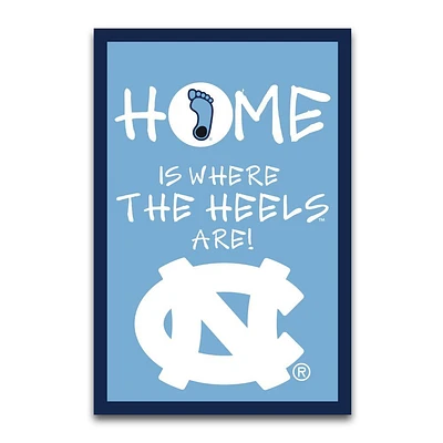 UNC Magnolia Lane 12X18 Inch Home Is Where Garden Flag