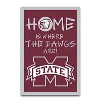 Mississippi State Magnolia Lane 12X18 Inch Home Is Where Garden Flag