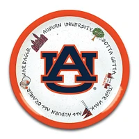 Auburn Magnolia Lane Round Melamine Platter