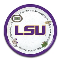 LSU Magnolia Lane Round Melamine Platter