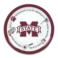 Mississippi State Magnolia Lane Round Melamine Platter