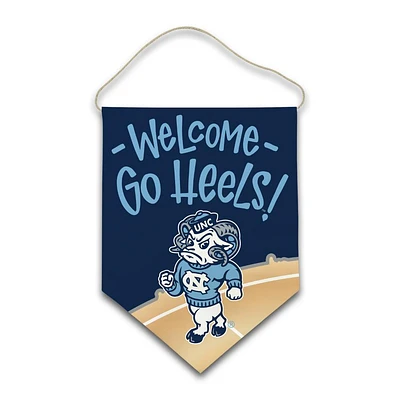 UNC Magnolia Lane 18X25 Inch Welcome Canvas Hanger