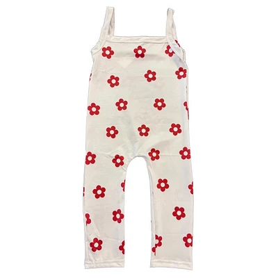 Cardinal Sweet Tree Infant Girls Flower Romper