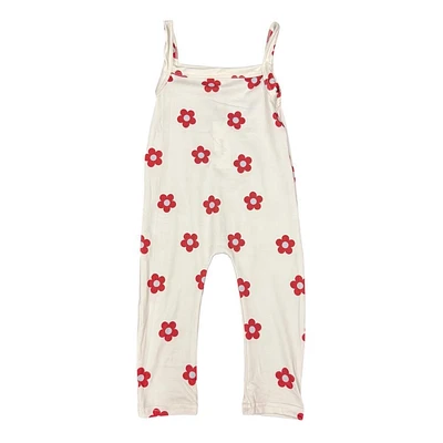 Crimson Sweet Tree Infant Girls Flower Romper