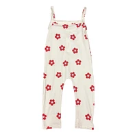Crimson Sweet Tree Infant Girls Flower Romper