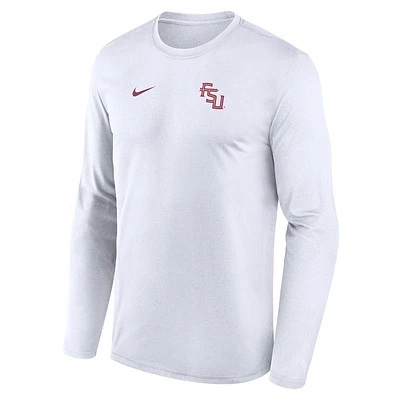 Florida State Nike Dri-Fit Legend Small Logo Long Sleeve Tee