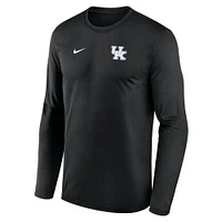 Kentucky Nike Dri-Fit Legend Small Logo Long Sleeve Tee