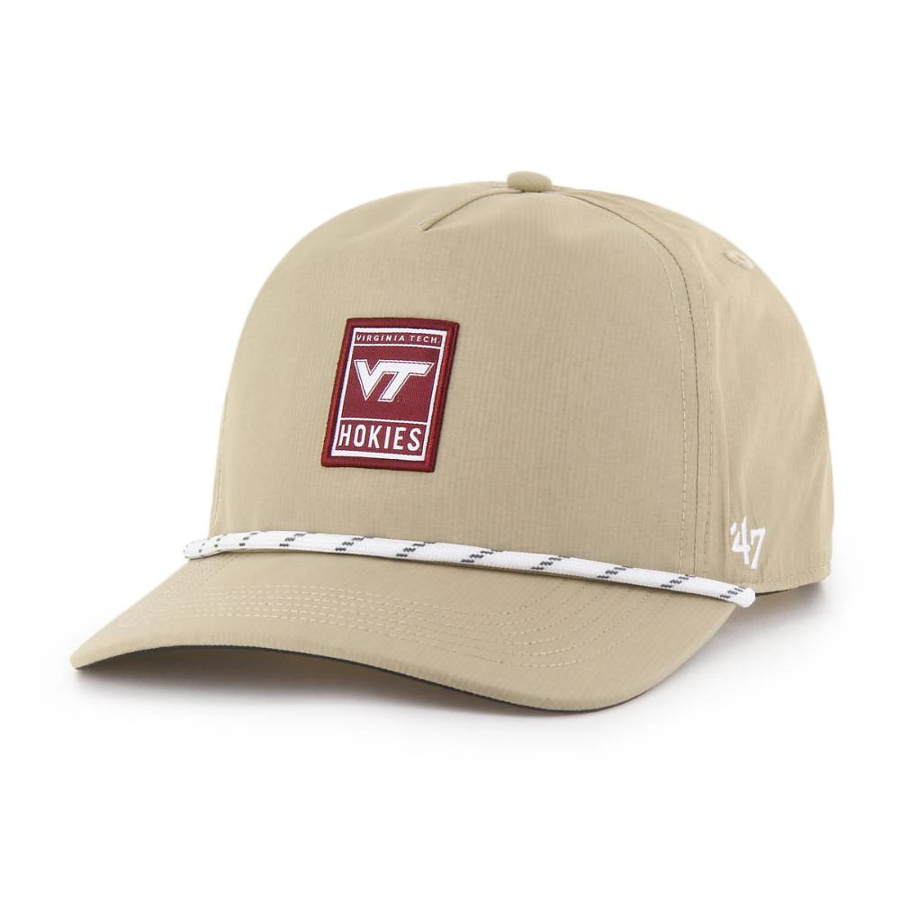 Virginia Tech 47 Brand Cozumel Rope Hitch Snapback Hat