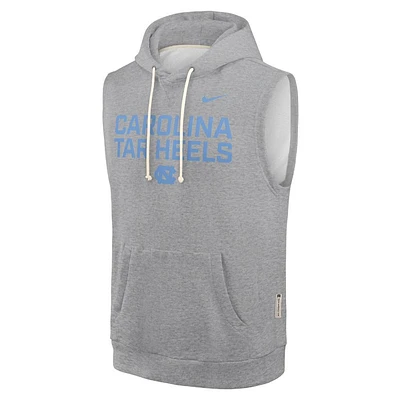 UNC Nike Dri-Fit Fleece Sleeveless Hoodie