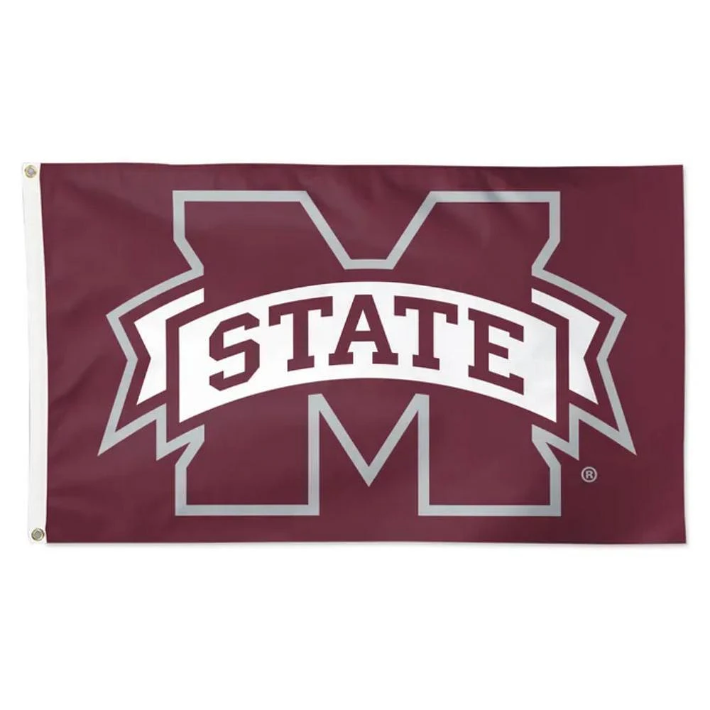 Mississippi State 3 x 5 Ft Deluxe House Flag