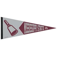 Mississippi State WinCraft 12 X 30 Ft Cowbell Premium Pennant