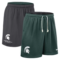 Michigan State Nike Dri-Fit Reversible Knit Shorts