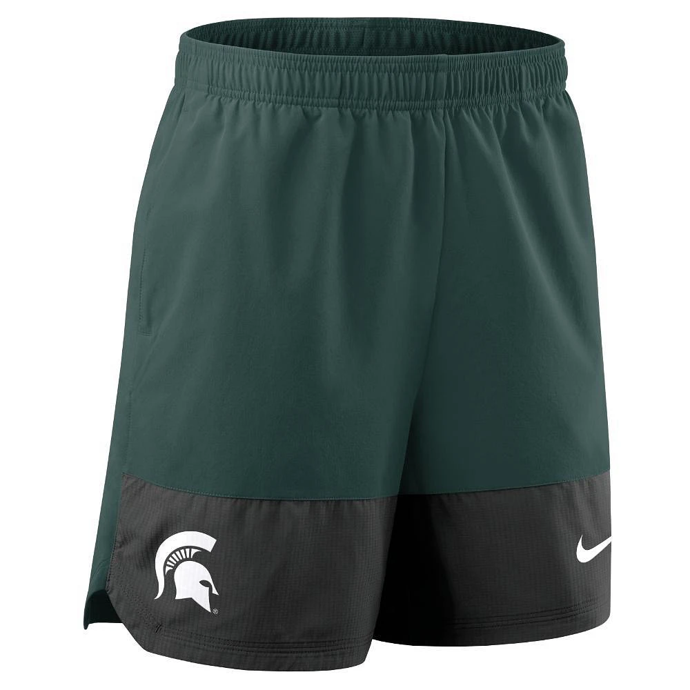 Michigan State Nike Dri-Fit Woven Sideline Shorts