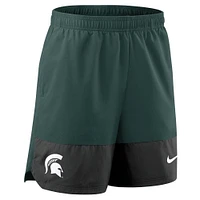 Michigan State Nike Dri-Fit Woven Sideline Shorts