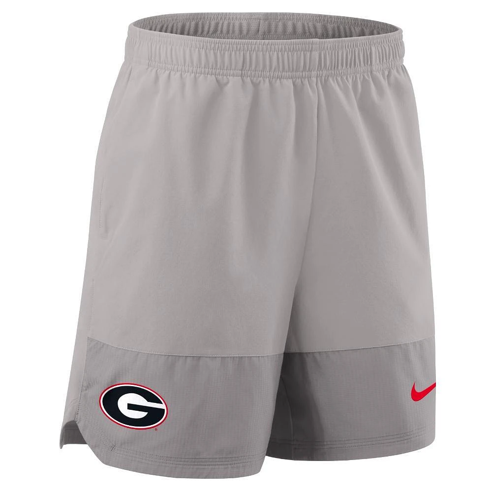 Georgia Nike Dri-Fit Woven Sideline Shorts