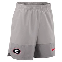 Georgia Nike Dri-Fit Woven Sideline Shorts
