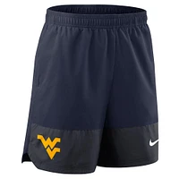 West Virginia Nike Dri-Fit Woven Sideline Shorts