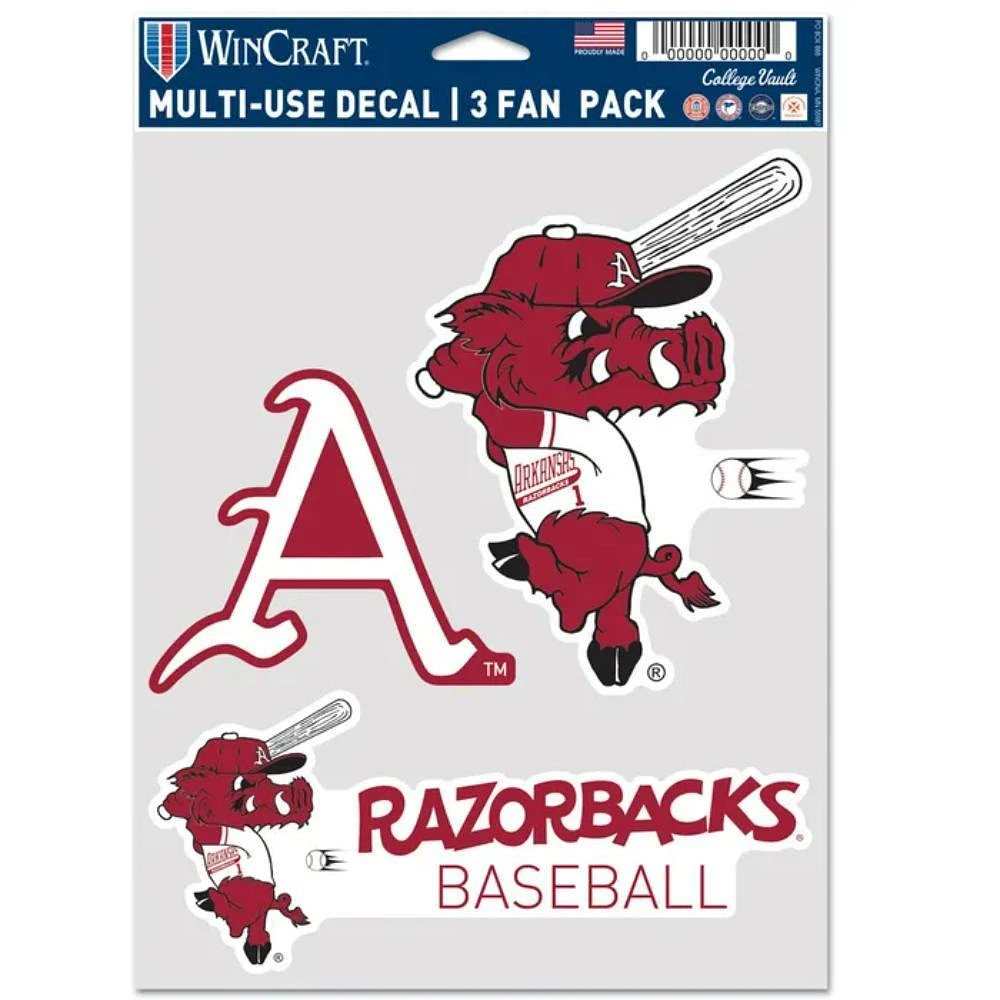 Arkansas Vault 3-Pack Decal Set
